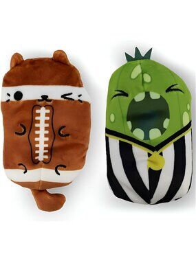 Cats vs Pickles - Touchdown & Foul Baldrick - 2pk - 4" Squishy for Kids